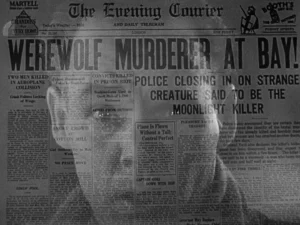 Werewolf of london - newspaper headline
