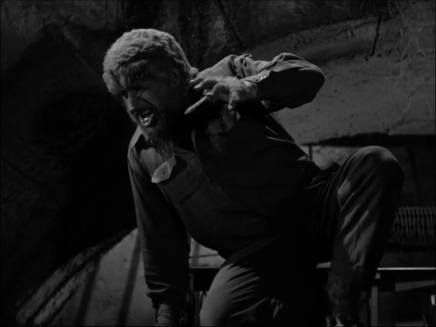 Frankenstein meets the wolf man